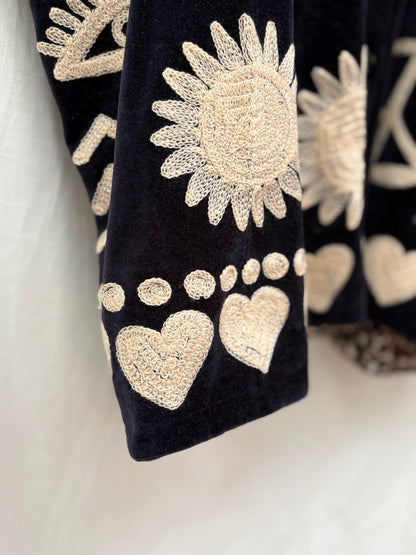 TOUT - Dream Jacket Velvet  Black