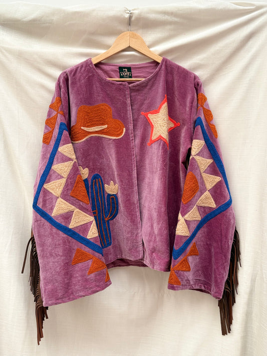 TOUT - Cowboy Jacket Velvet Fringe