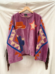 TOUT - Cowboy Jacket Velvet Fringe