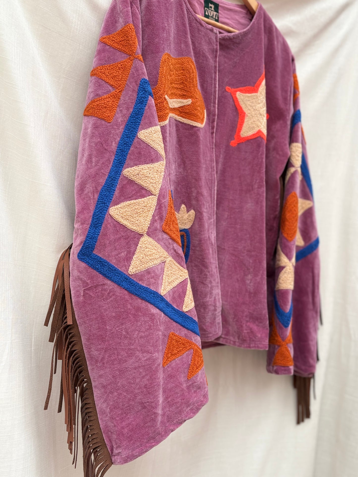 TOUT - Cowboy Jacket Velvet Fringe