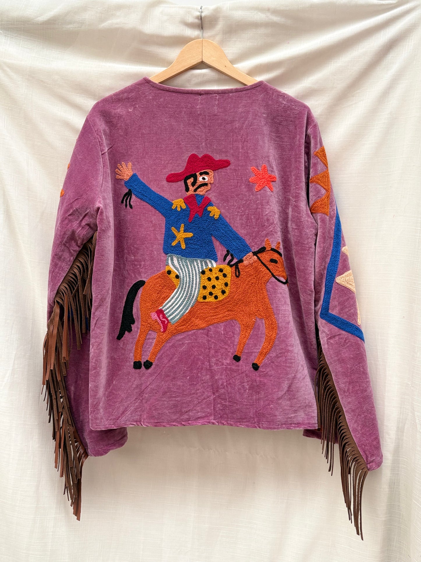 TOUT - Cowboy Jacket Velvet Fringe