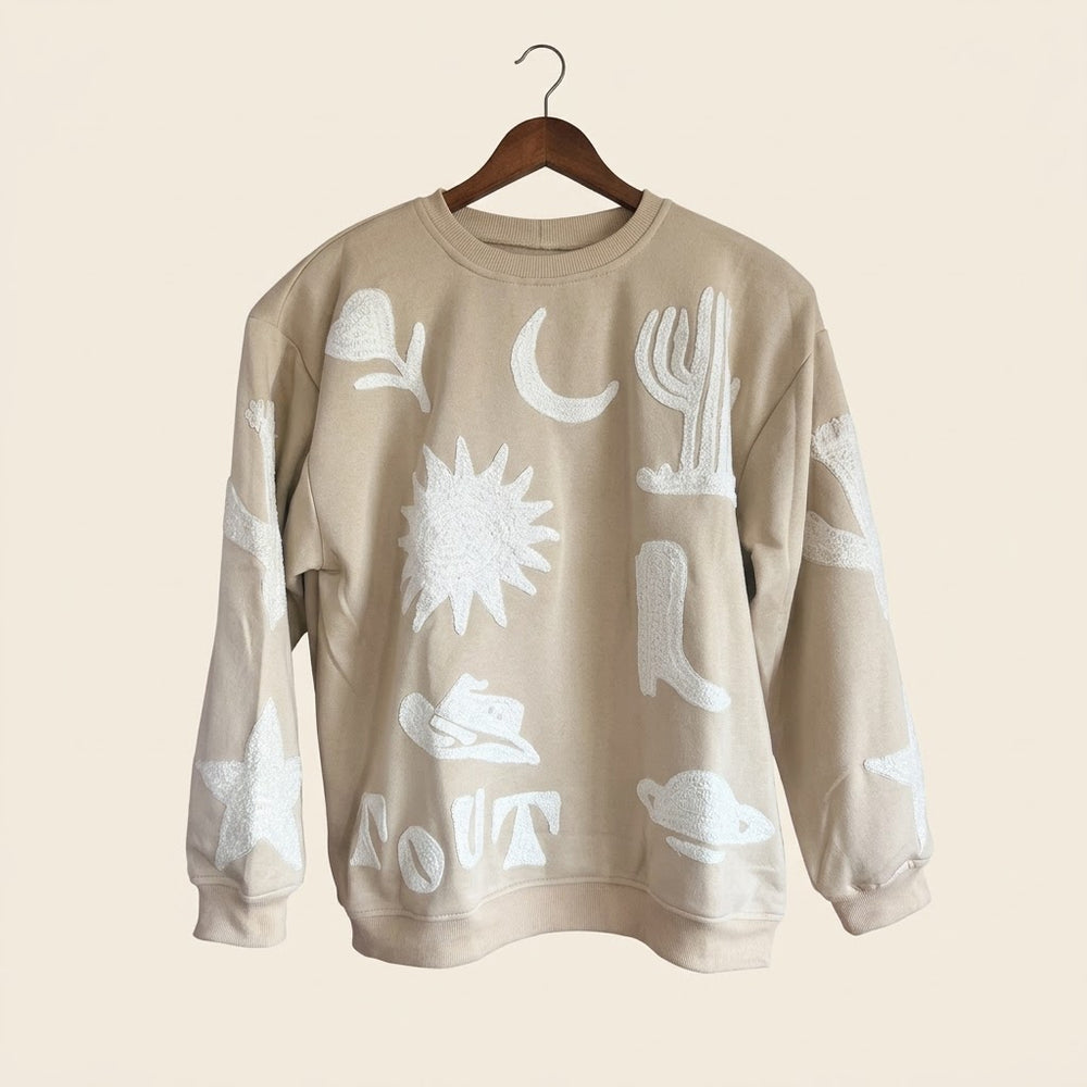 TOUT - Sweater Tout Club Beige
