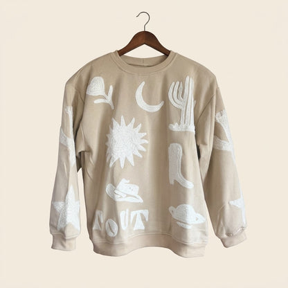 TOUT - Sweater Tout Club Beige