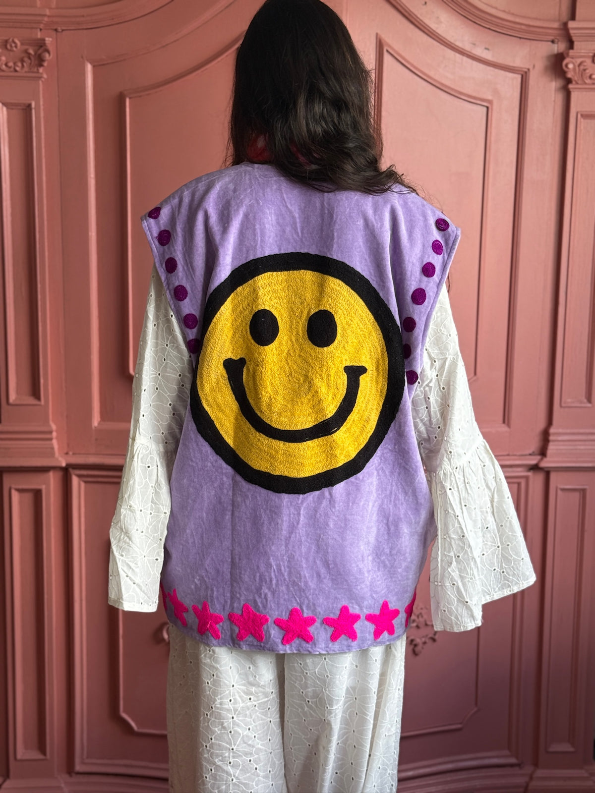 TOUT - Disco Vest Velvet Paars