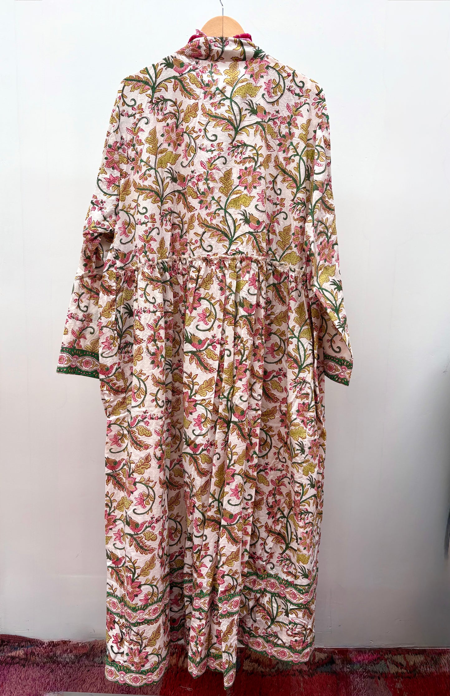 TOUT - Julia Dress Maxi blockprint plus size