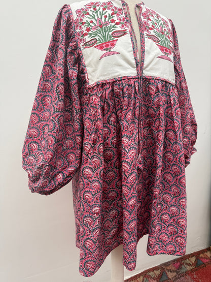 TOUT - Blockprints  jurk mini