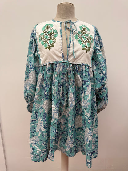 TOUT - Blockprints  jurk mini