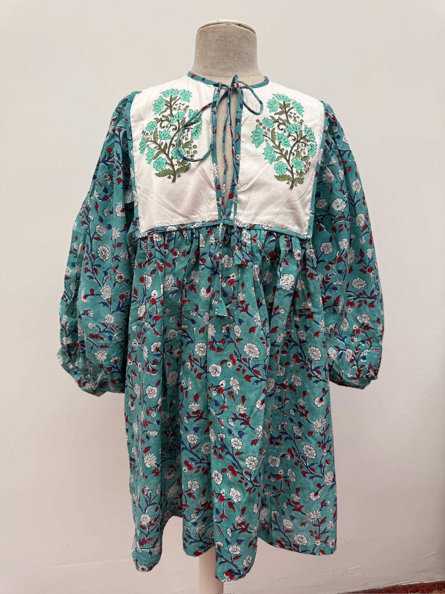 TOUT - Blockprints  jurk mini