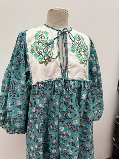 TOUT - Blockprints  jurk mini