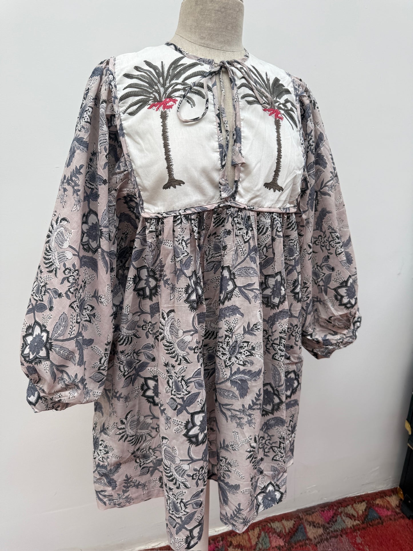 TOUT - Blockprints  jurk mini