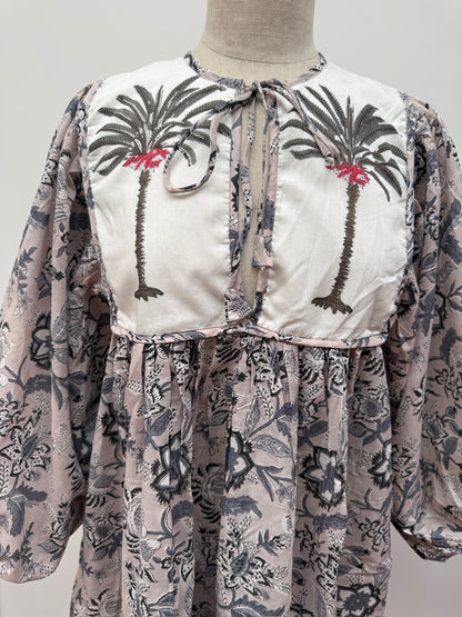 TOUT - Blockprints  jurk mini