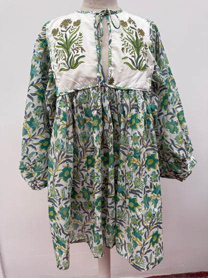 TOUT - Blockprints  jurk mini