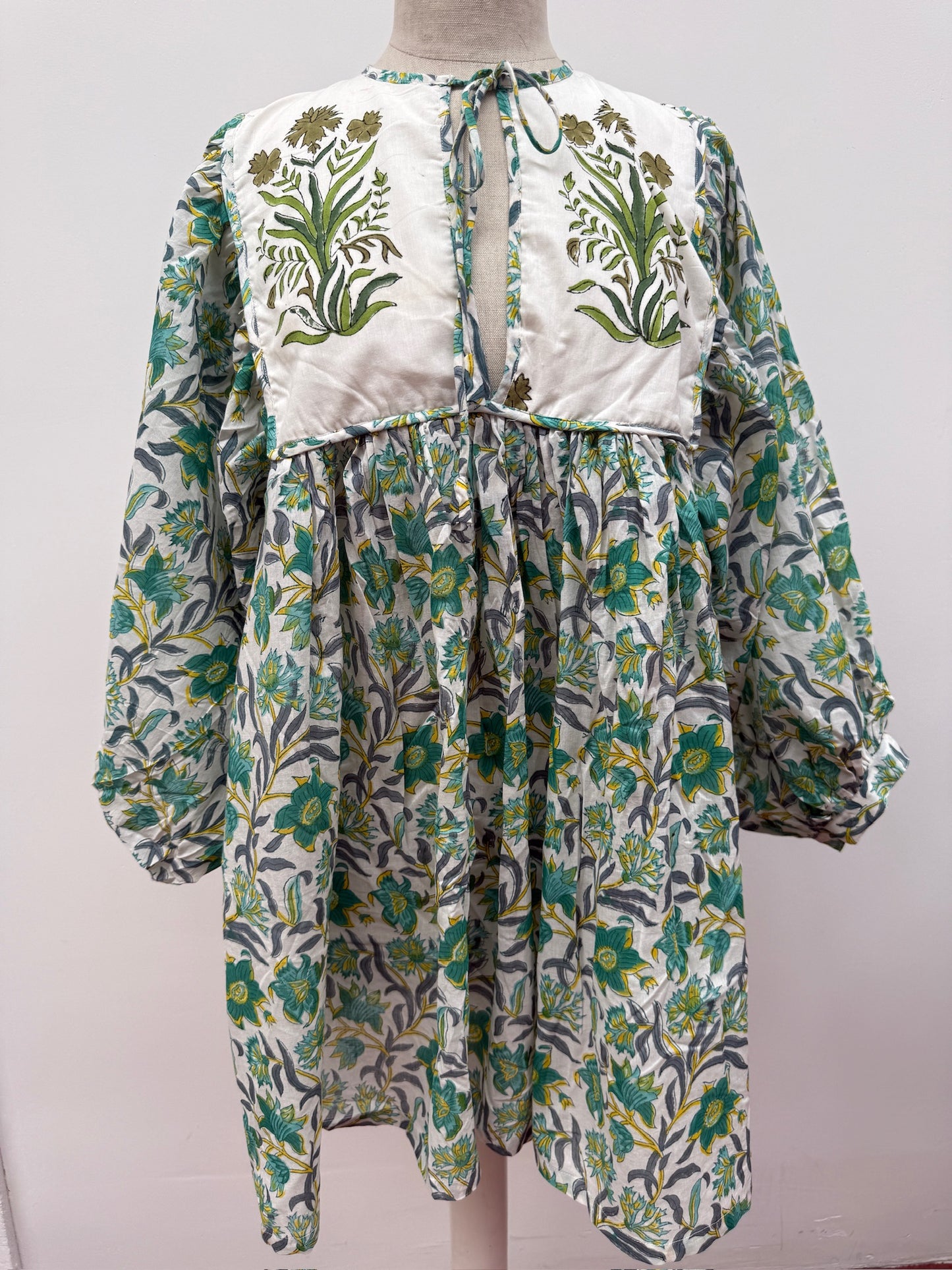 TOUT - Blockprints  jurk mini