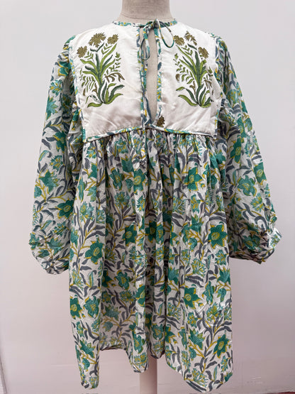 TOUT - Blockprints  jurk mini