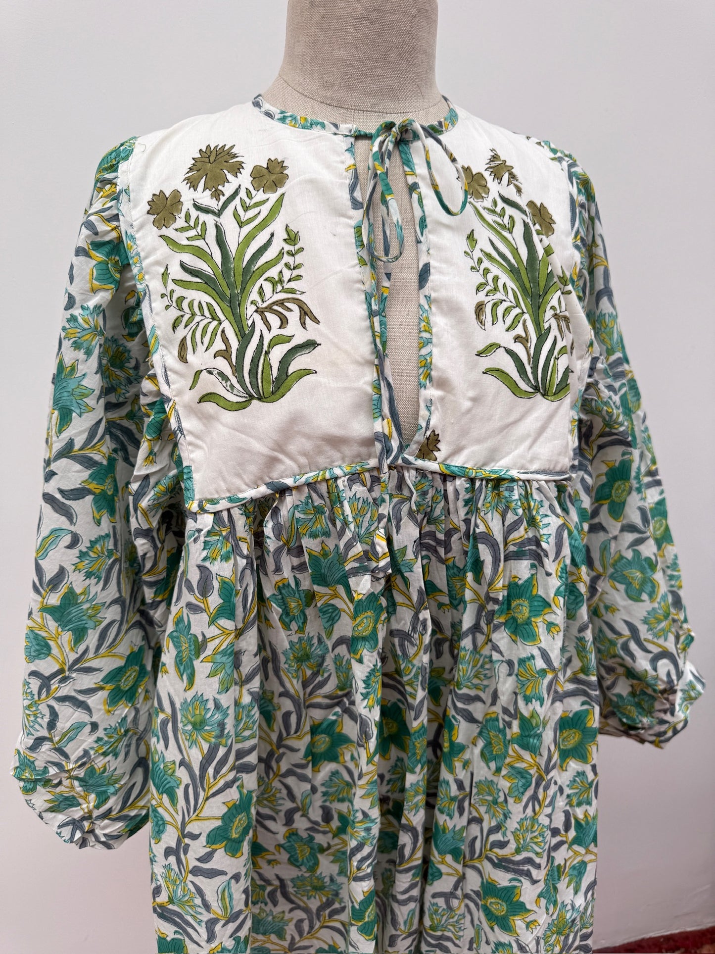 TOUT - Blockprints  jurk mini