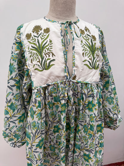 TOUT - Blockprints  jurk mini