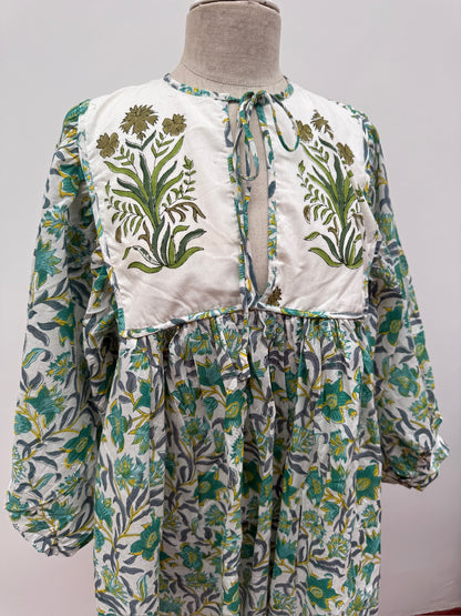 TOUT - Blockprints  jurk mini