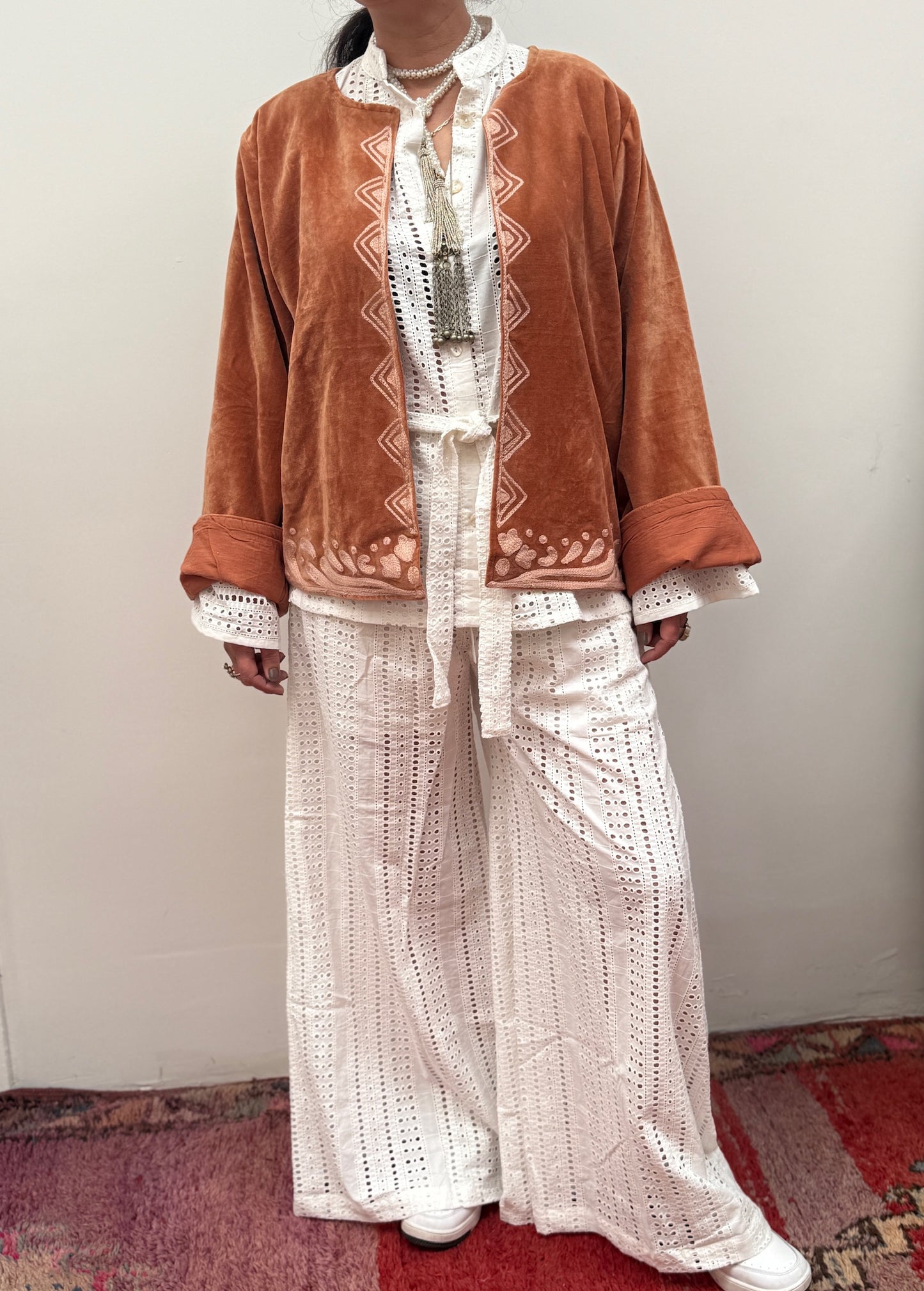 TOUT - Broidery pants Lela