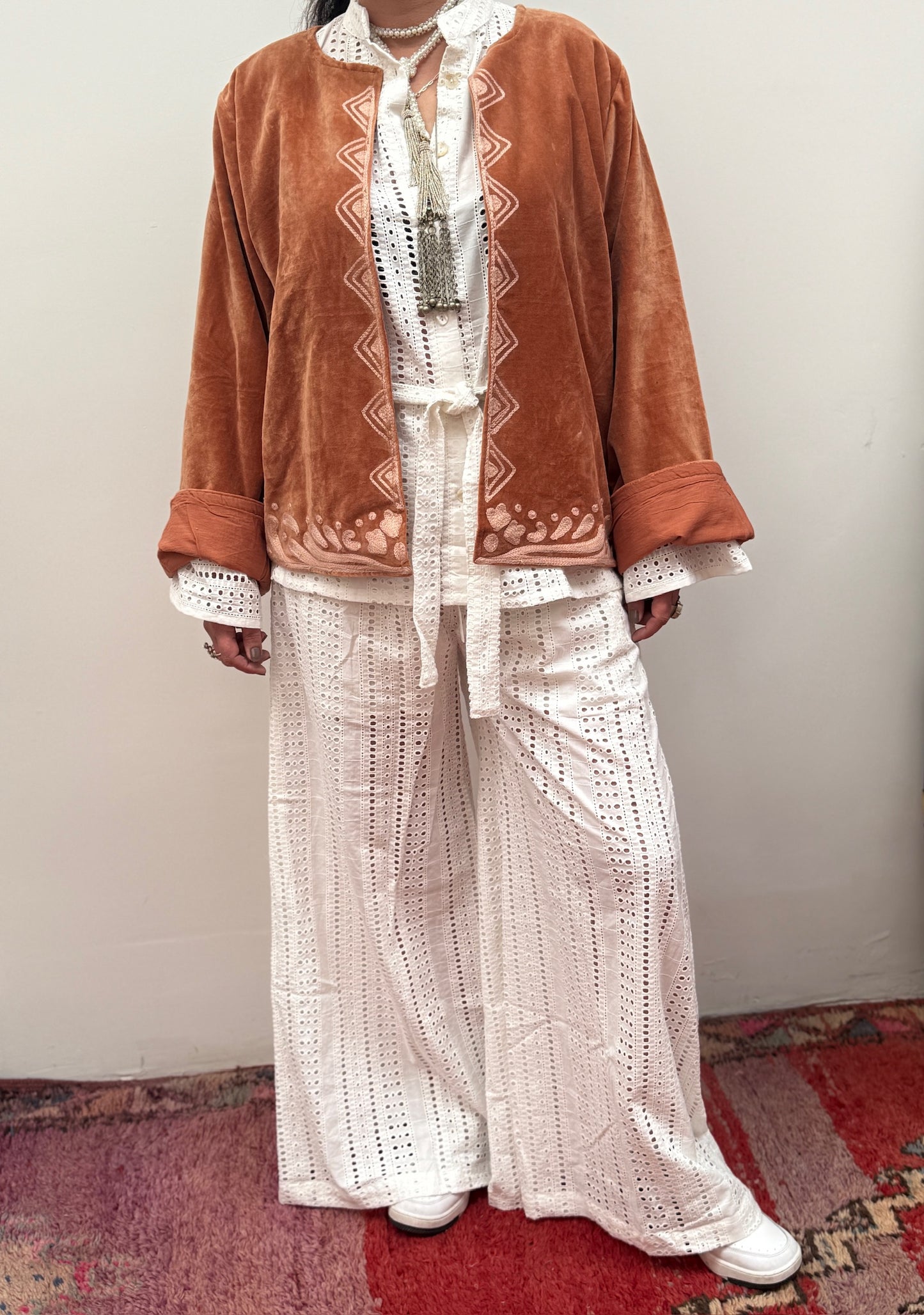 TOUT - Broidery pants Lela