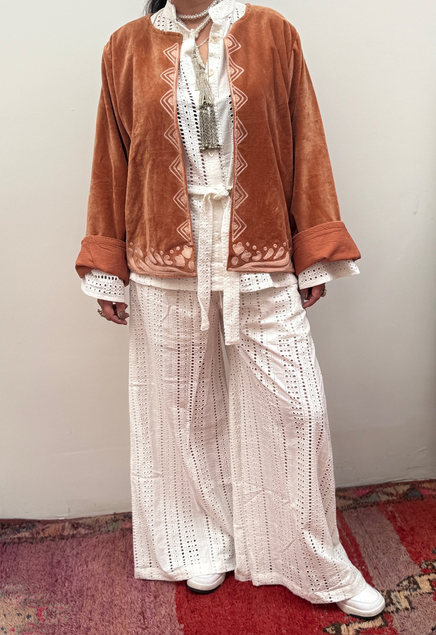 TOUT - Broidery pants Lela