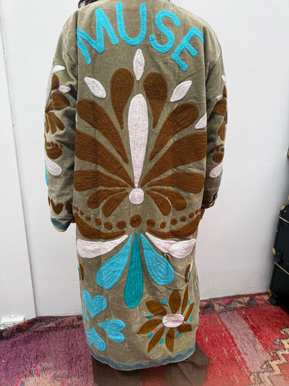TOUT - Muse coat Green