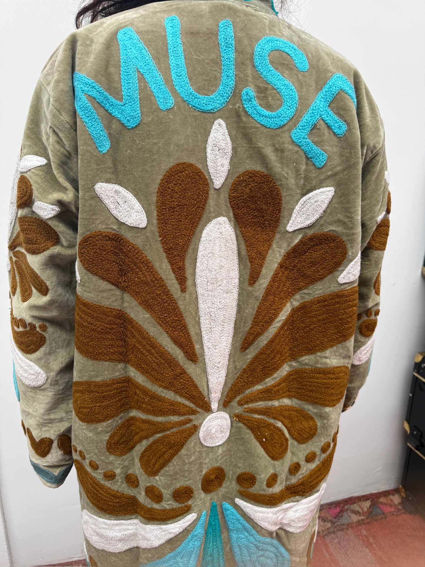 TOUT - Muse coat Green