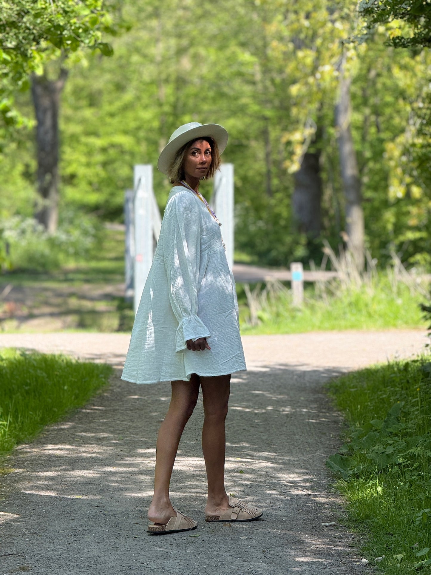 TOUT - Soof Dress White
