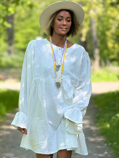 TOUT - Soof Dress White