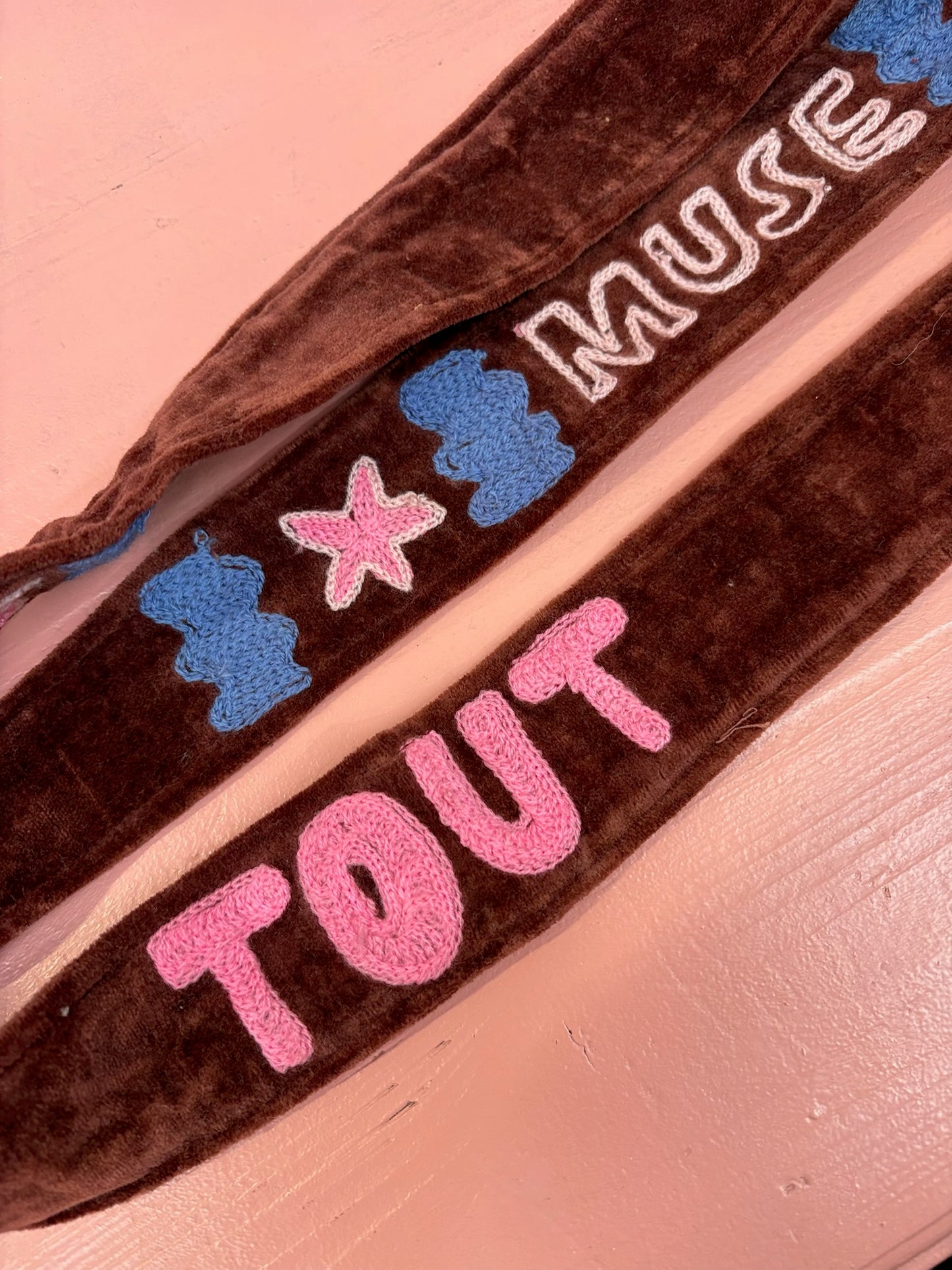 TOUT - Velvet telefoon/tassenkoord Stars