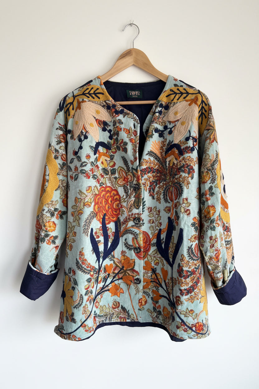 TOUT - Lily Velvet Jacket Flowers