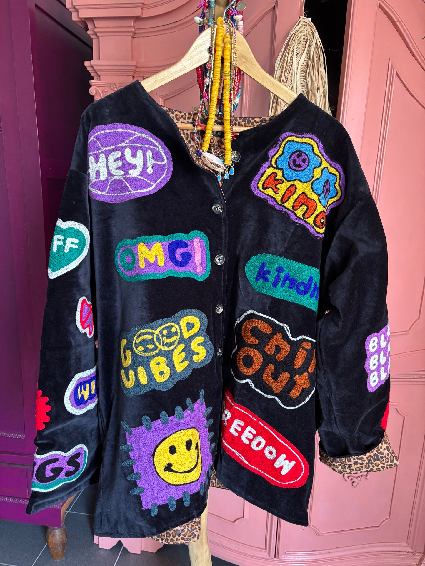 TOUT - Self love club velvet Jacket