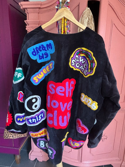 TOUT - Self love club velvet Jacket