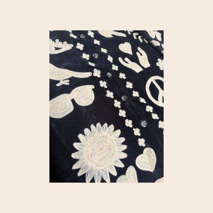 TOUT - Dream Jacket Velvet  Black
