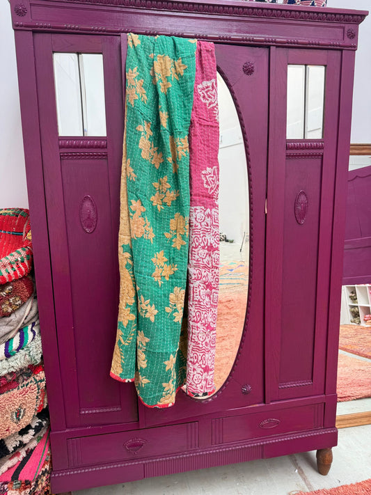 Vintage kantha Plaid