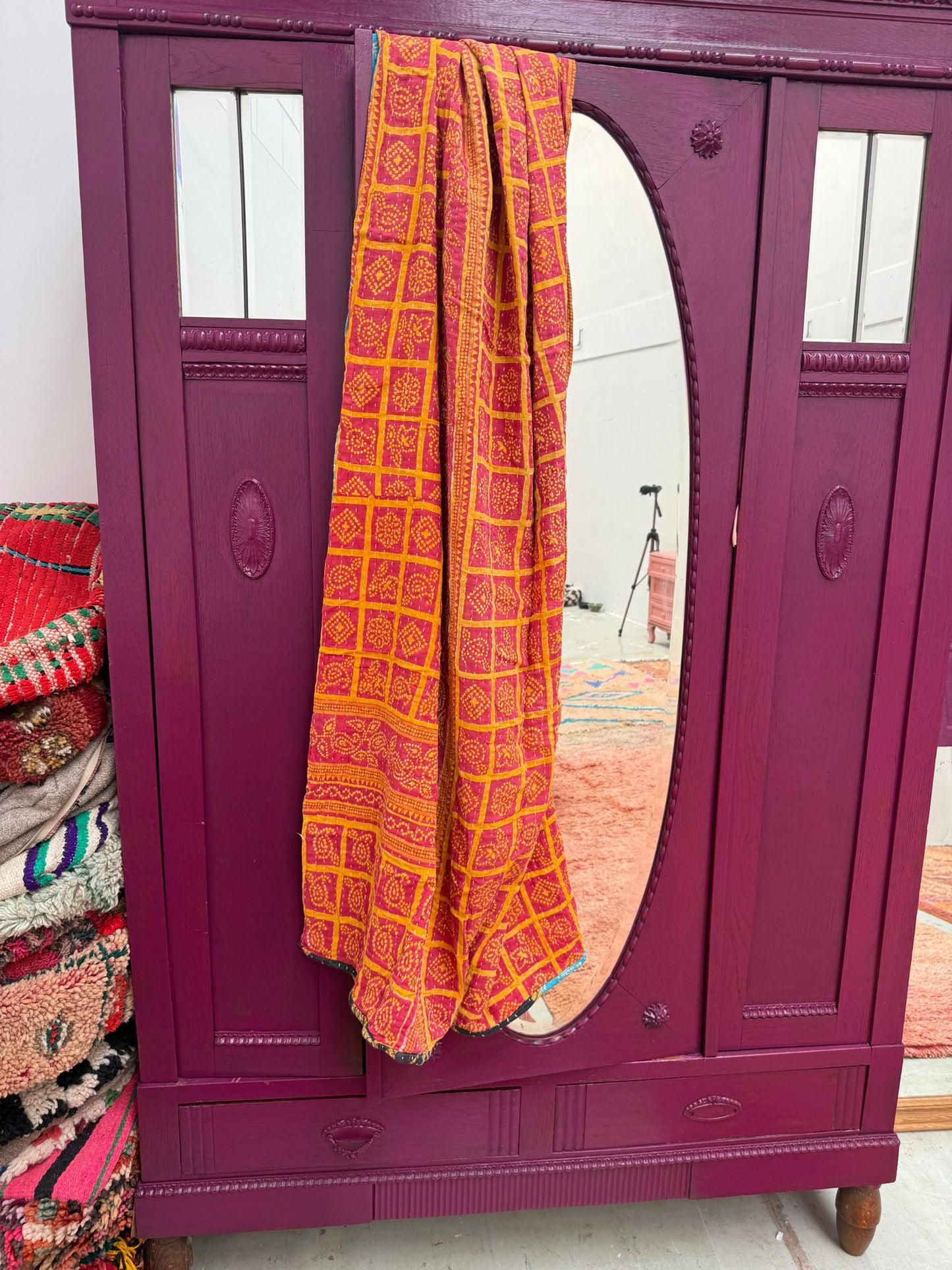 Vintage kantha Plaid