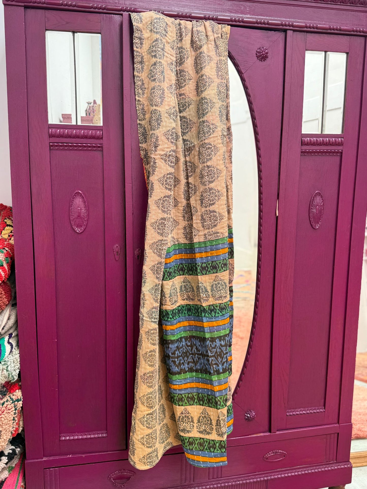 Vintage kantha Plaid