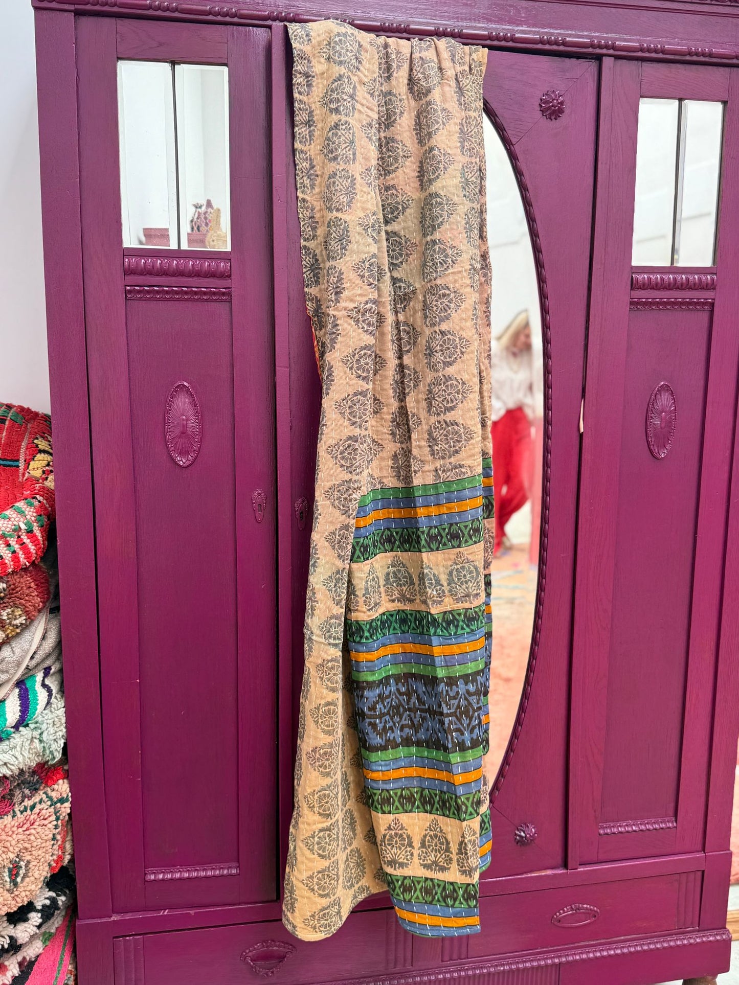Vintage kantha Plaid