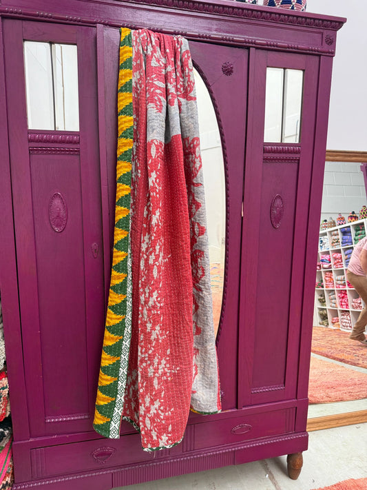 Vintage kantha Plaid