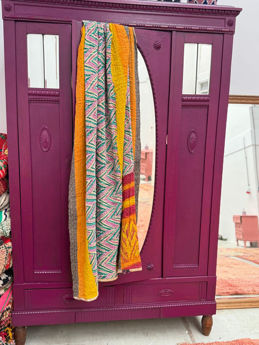 Vintage kantha Plaid