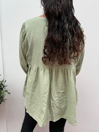 TOUT - Mae Blouse Pistache