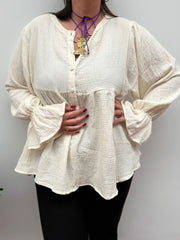 Blouse Mae Creme