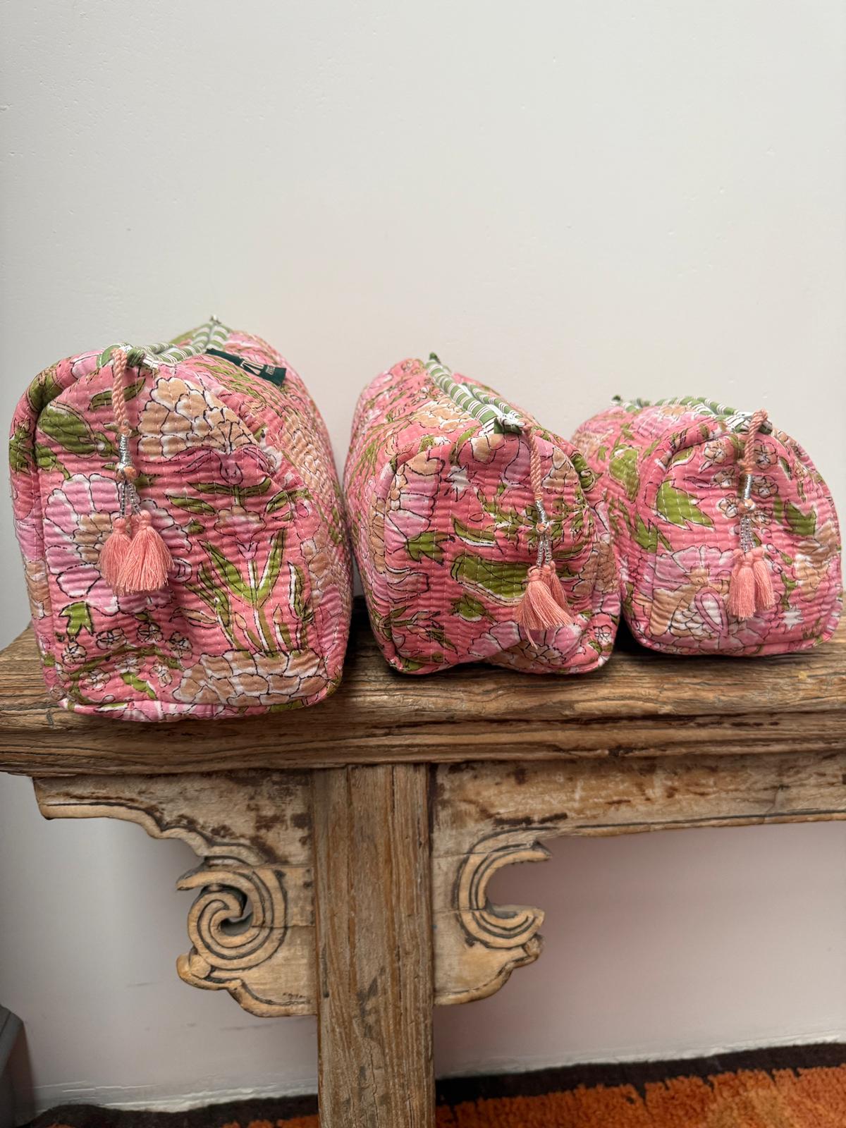 Set van 3 beauty bags