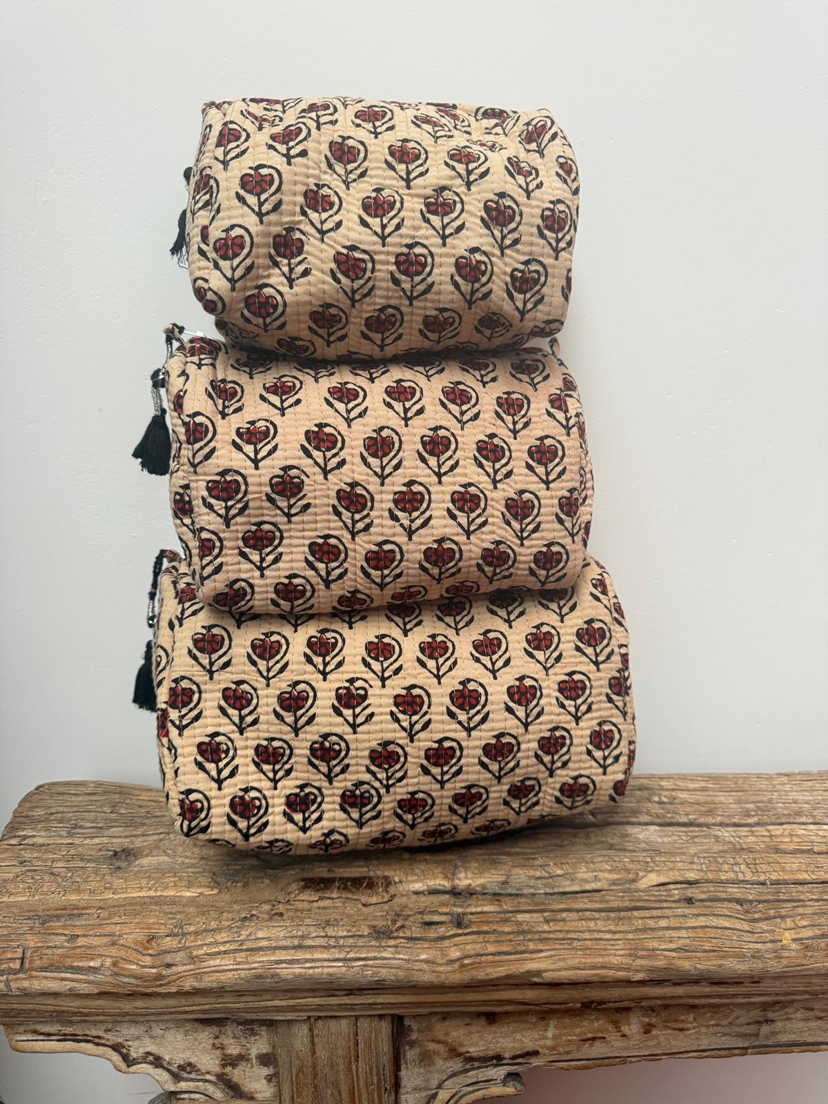 Set van 3 beauty bags