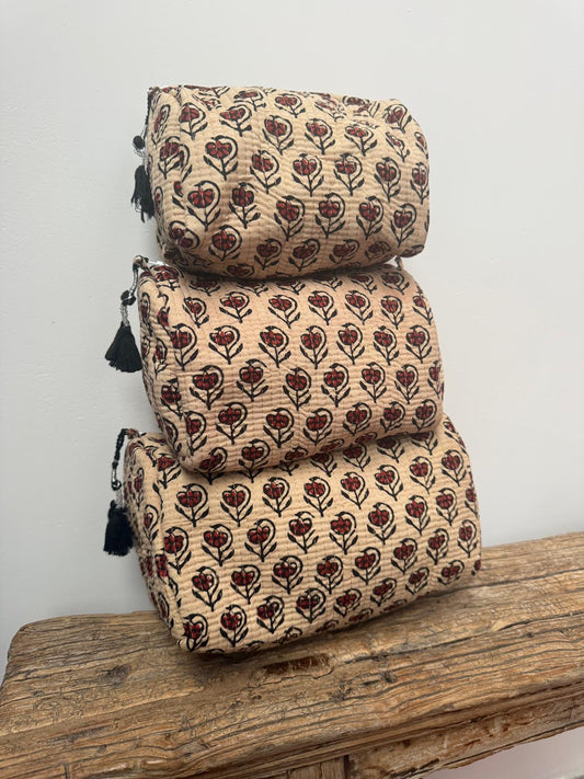 Set van 3 beauty bags