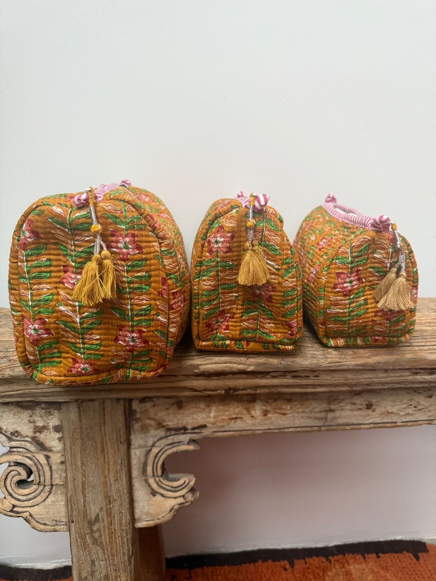 Set van 3 beauty bags