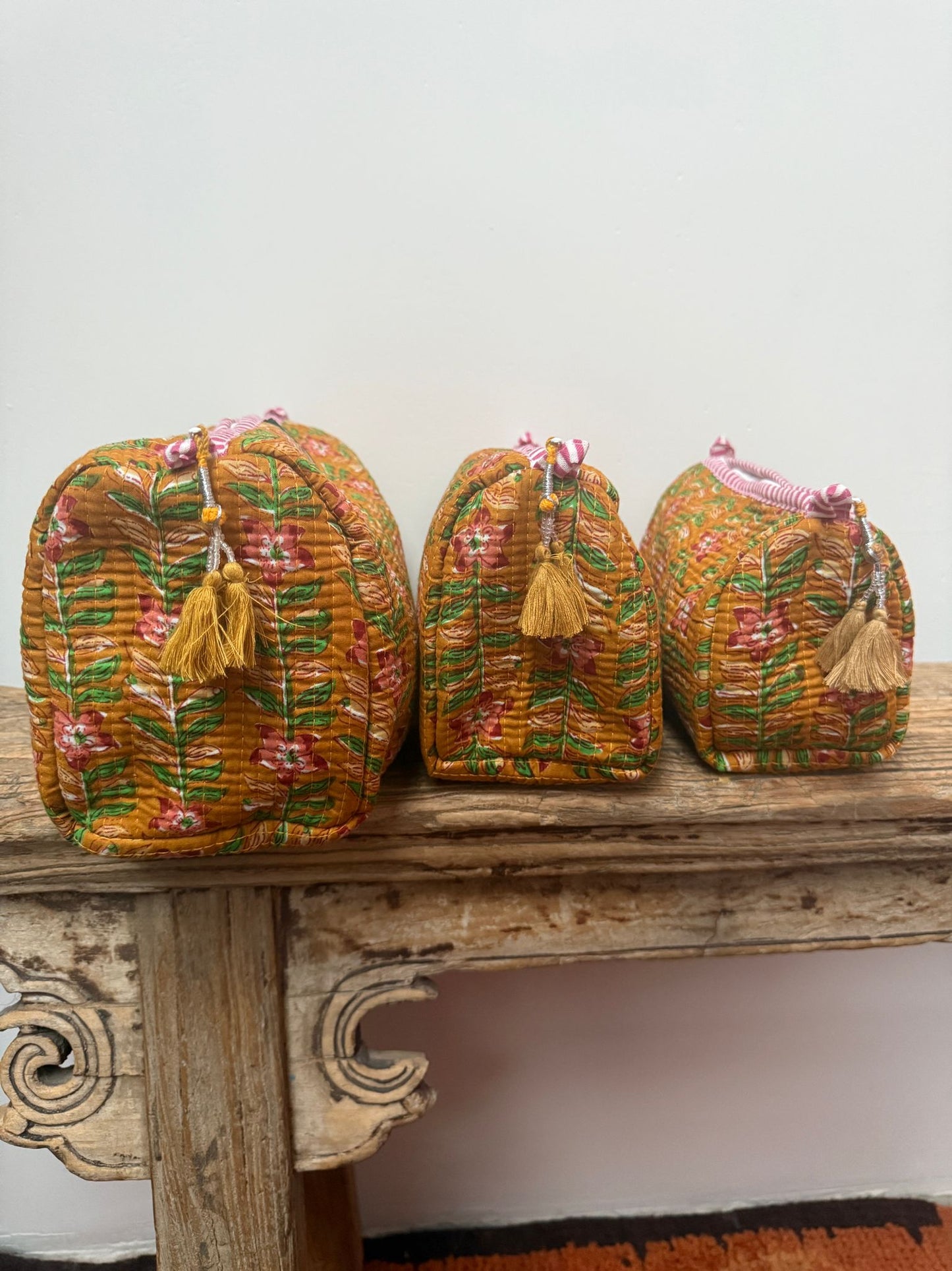 Set van 3 beauty bags