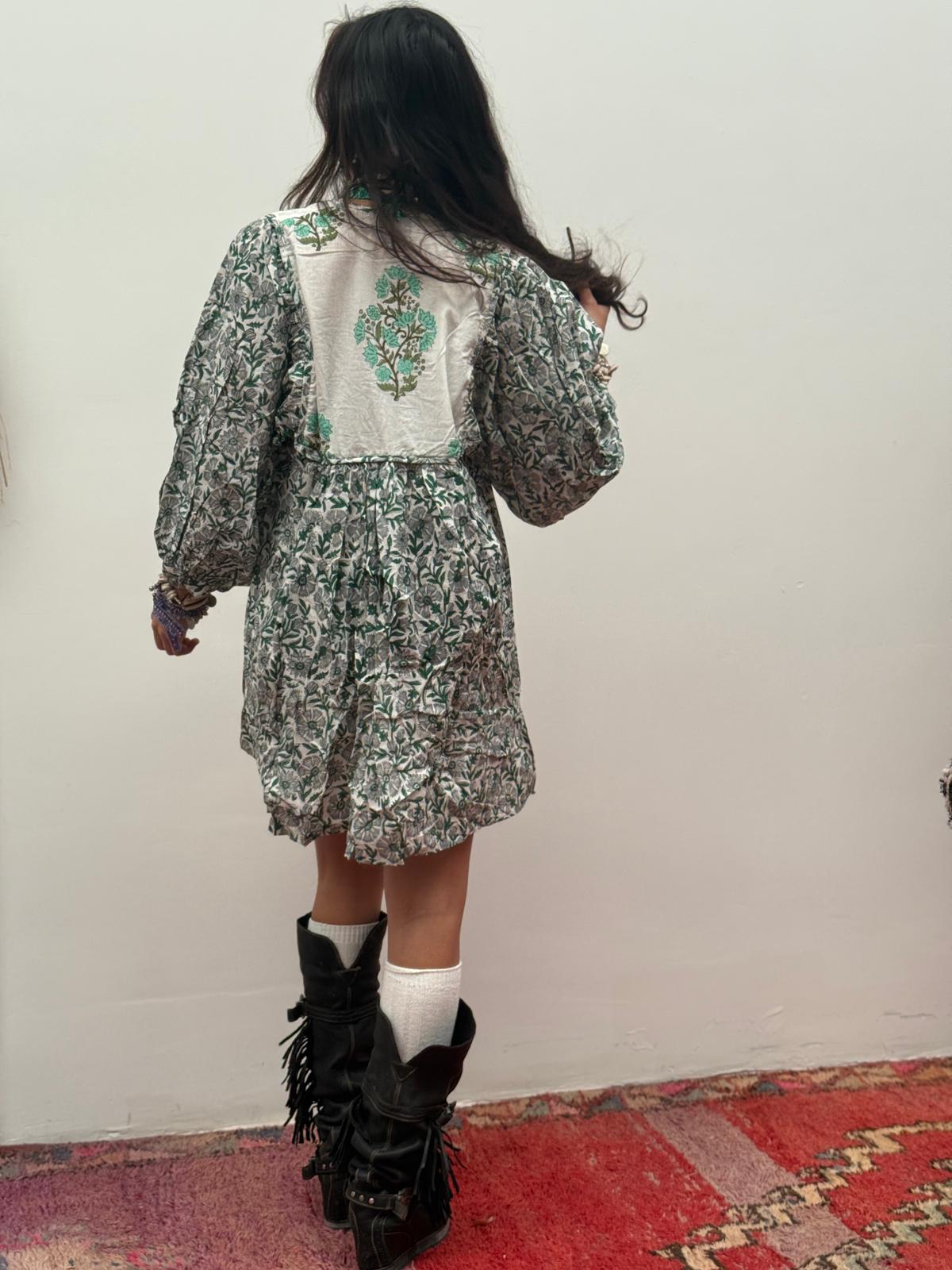 Blockprints  jurk mini