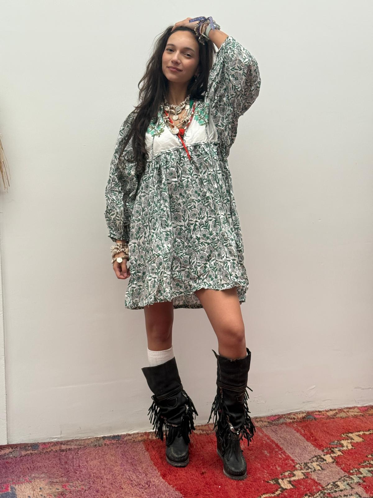 Blockprints  jurk mini