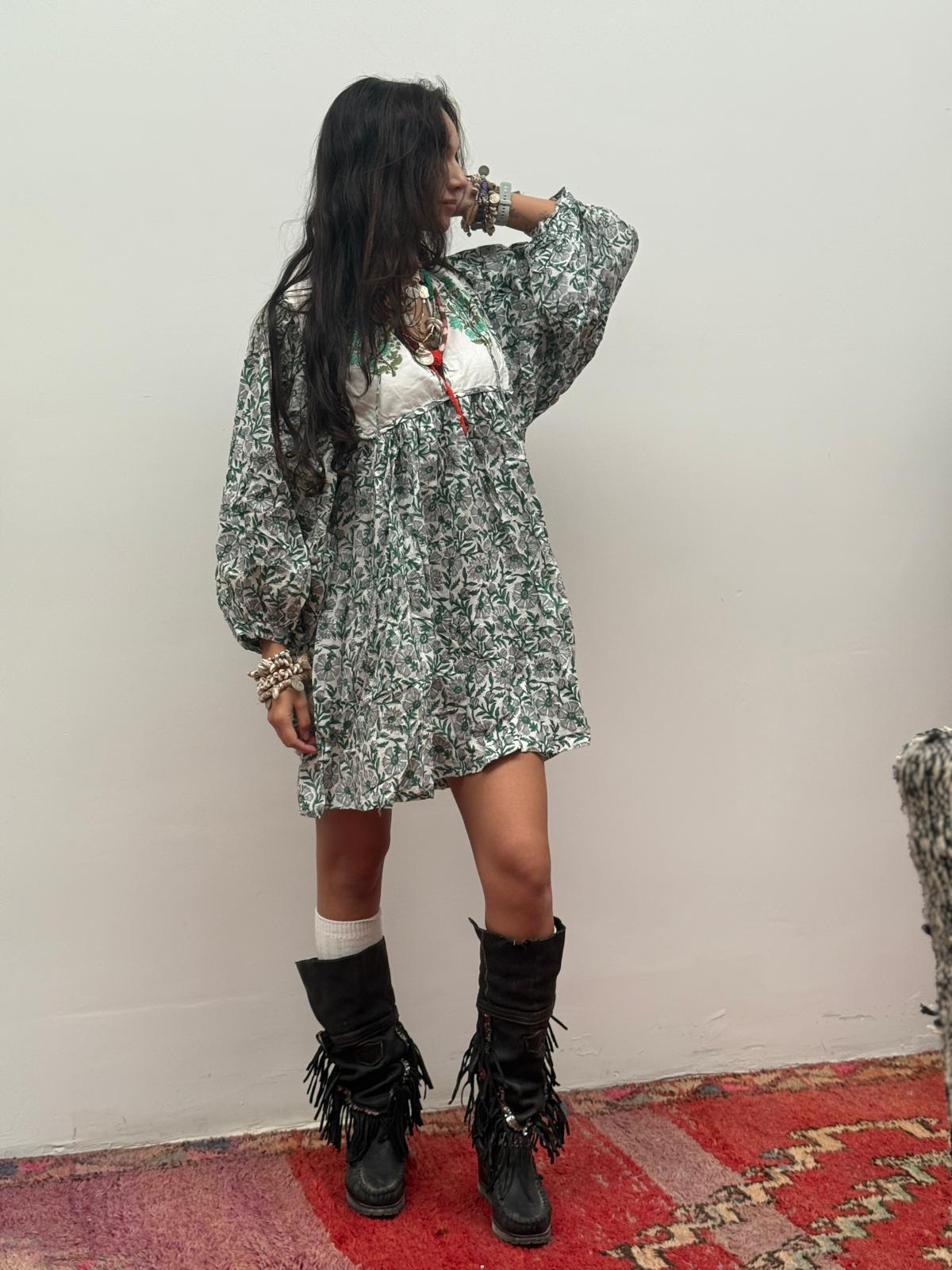 Blockprints  jurk mini