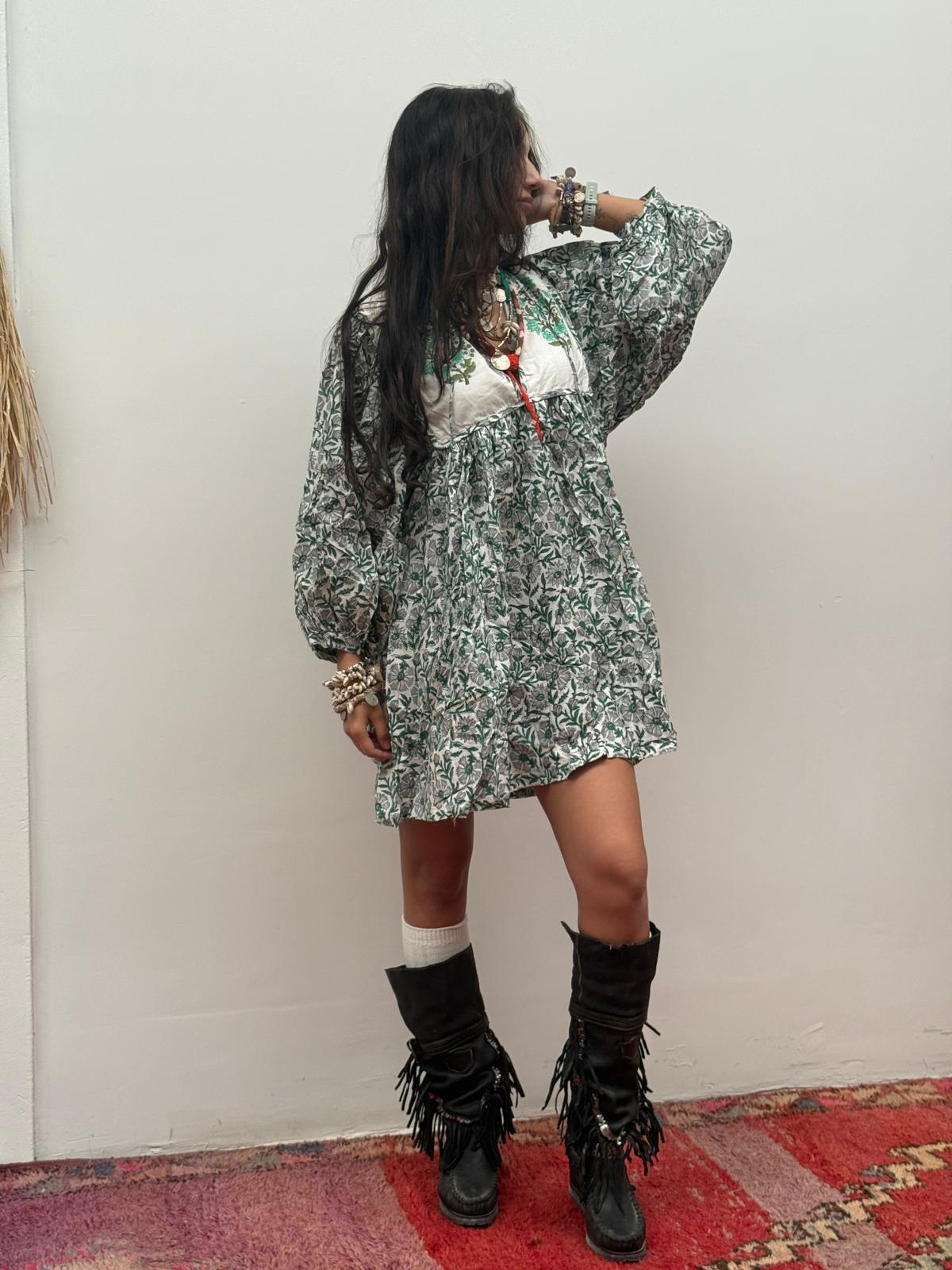 Blockprints  jurk mini